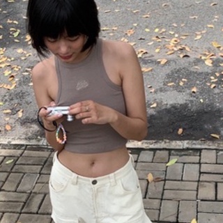 MOODSWINGS - Áo thun ba lỗ BASIC CROPPED TANK TOP