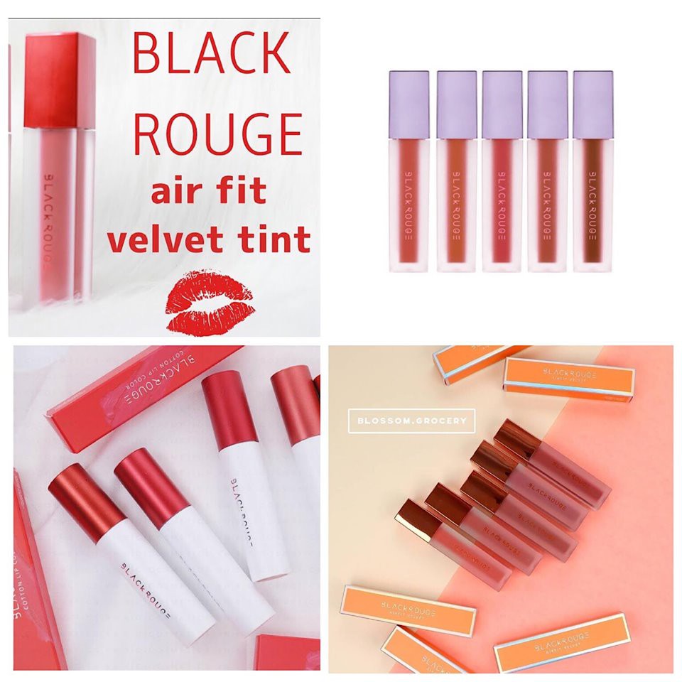 [ Đủ 3 version ]Son Kem Black Rouge Airfit Velvet Version 1 2 3