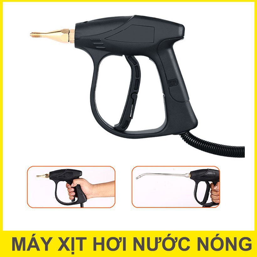 Máy Phun Xịt Rửa Xe Hơi Nước Nóng Mini 2600W