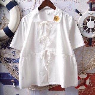 Áo blouse trắng siêu xinh