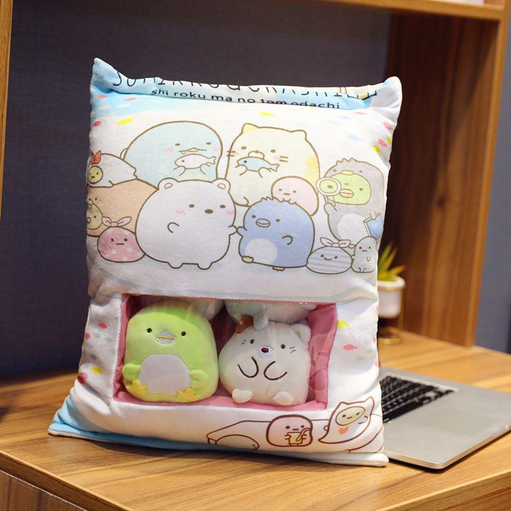 Thú Nhồi Bông Hình Sumikko Gurashi Mềm Mại Trang Trí Nhà Cửa
