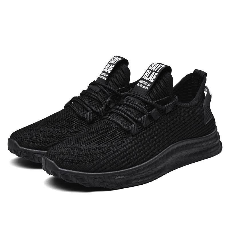 Giày sneaker nam đen phong cách trẻ trung năng động, giày thể thao nam vải đen chất liệu mềm - Mã SP: G20