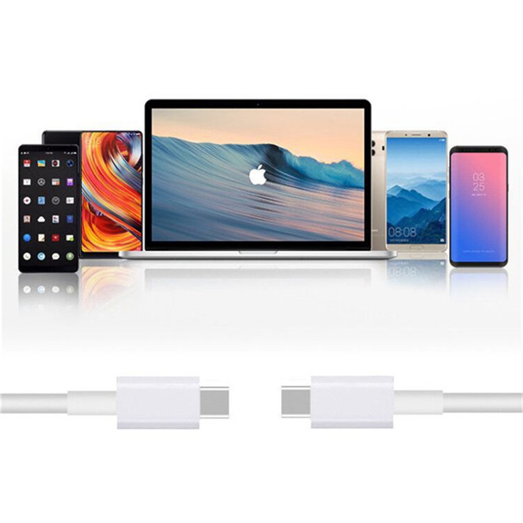 Dây Cáp Sạc Và Truyền Dữ Liệu Apple Usb-c 1m - 2m Type-c Cho Macbook Air Pro 87w 61w 30w