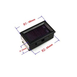 Mạch đo điện áp, dòng điện 100VDC-10A