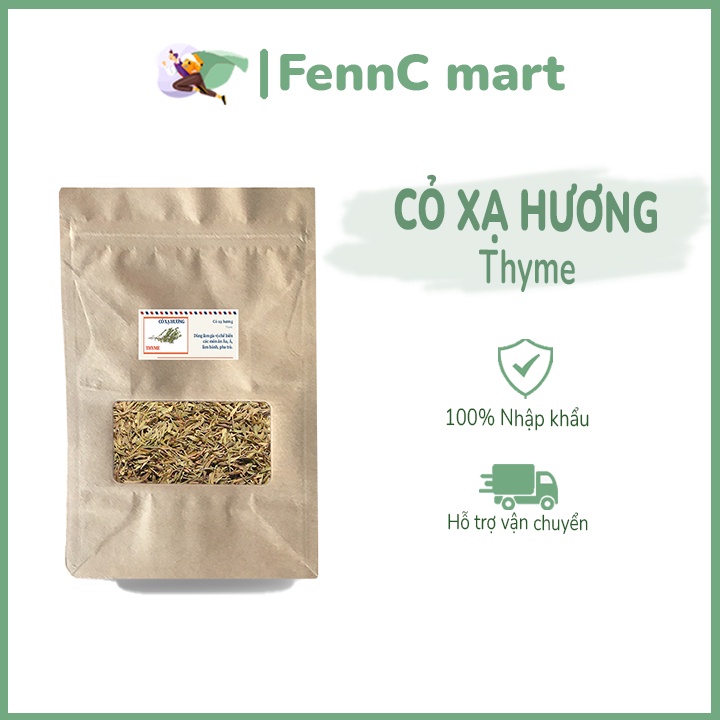 Cỏ xạ hương lá thơm gia vị món Âu mỳ Ý Thyme Enko nhập khẩu Thổ Nhĩ Kỳ 100g 300g 500g FENNC