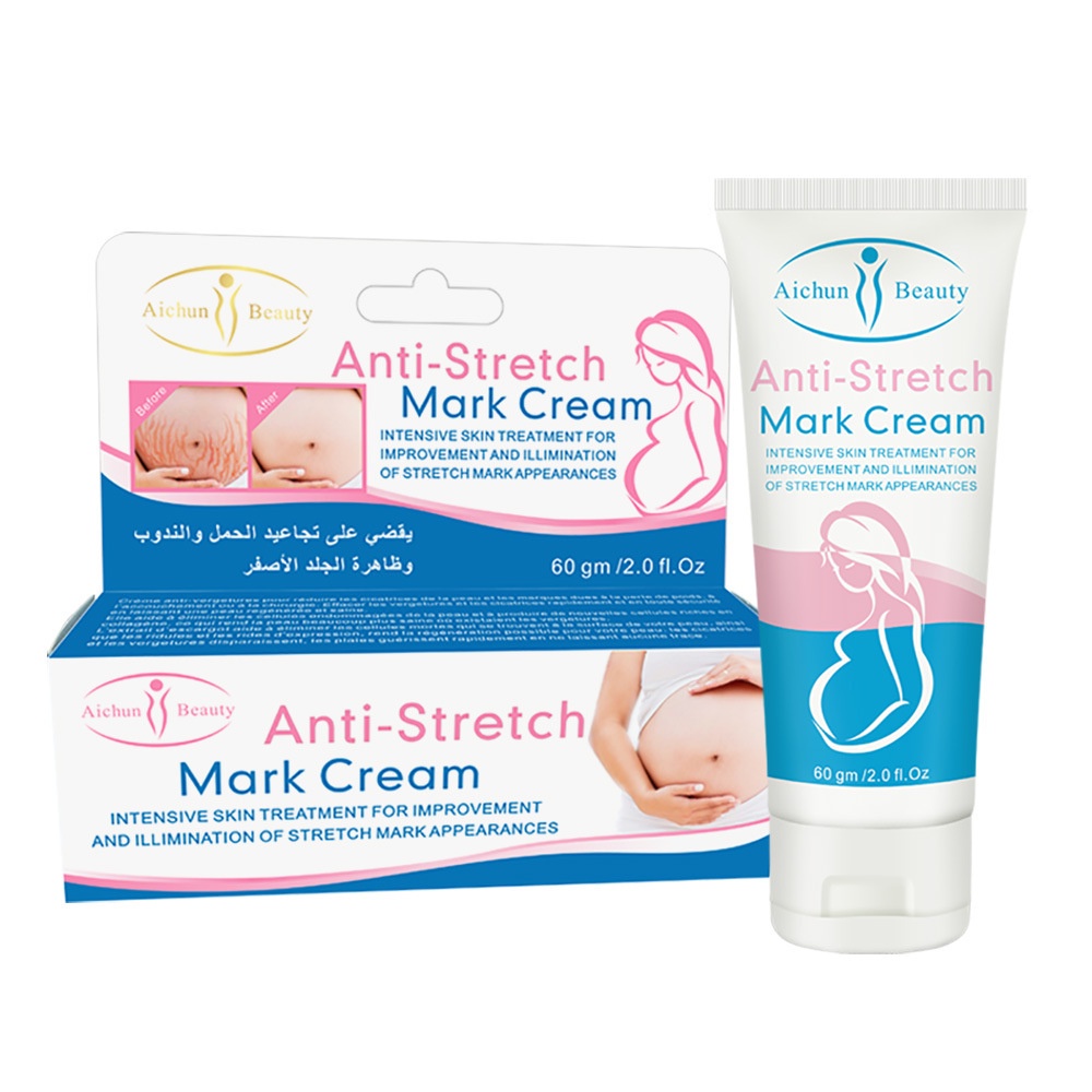 Kem Làm Mờ Rạn Da, Kem Tái Tạo Da Hiệu Quả Cho Bà Bầu Anti Stretch Marks Cream - Giảm Nhăn Do Tăng Cân Hiệu Quả