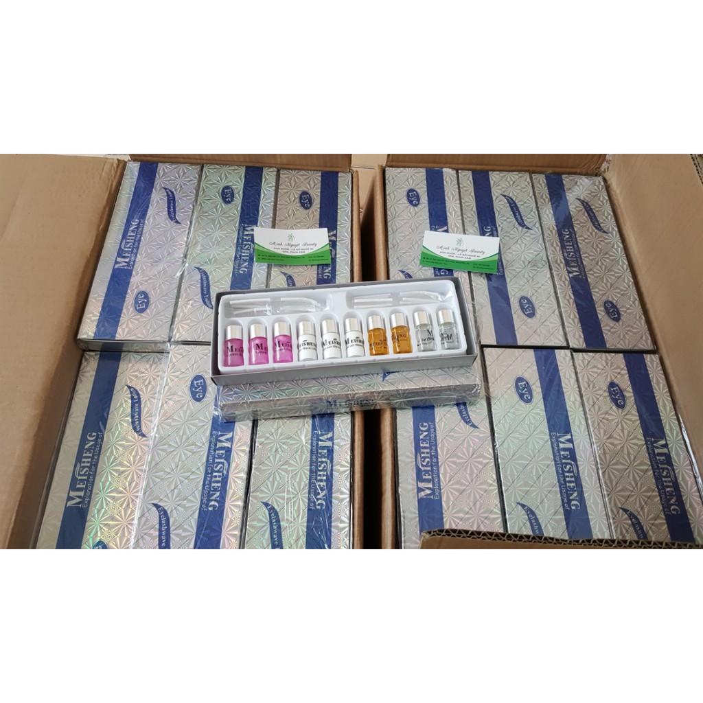 set uốn mi thảo dược