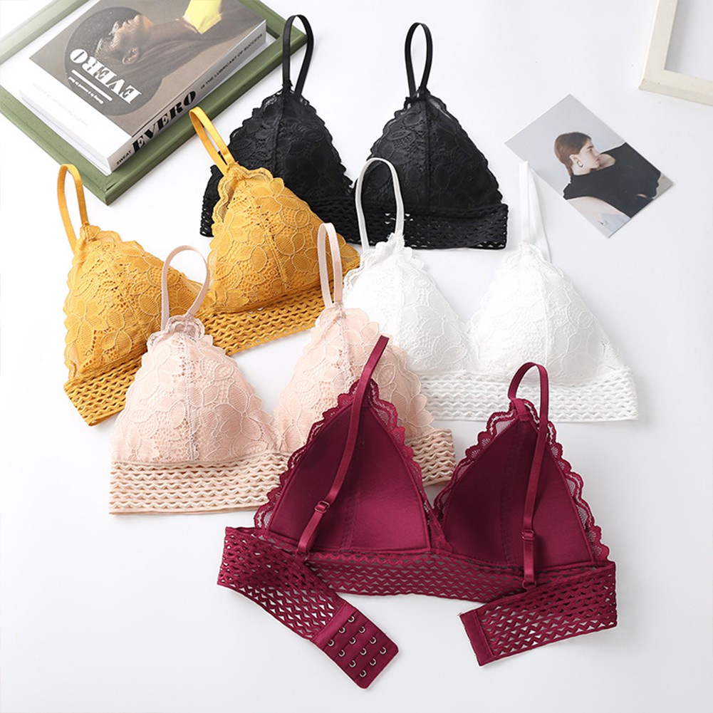 Áo ngực VARSBABY D324LK phối ren không đường may hở lưng trần quyến rũ cao cấp