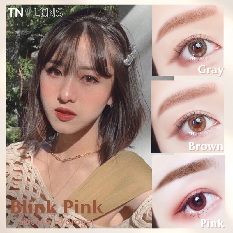 Kính áp tròng BLINK PINK 14.0 - Độ cận 0->6 - Hsd 6->8 tháng