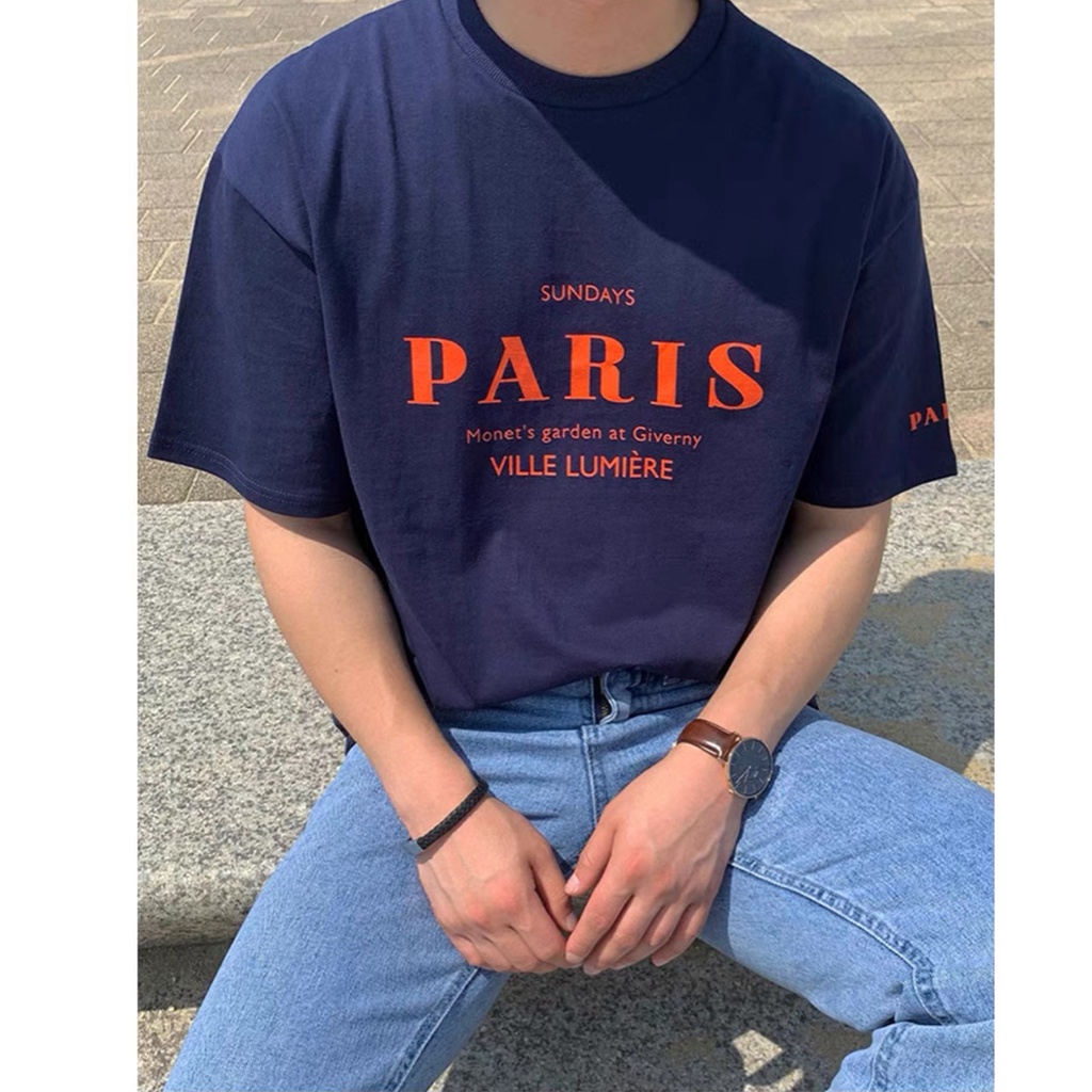 Áo thun Stee PARIS SUNDAYS CVC - Giá sỉ Unisex