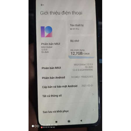 điện thoại Redmi K20 Pro ram6 bộ nhớ 128G