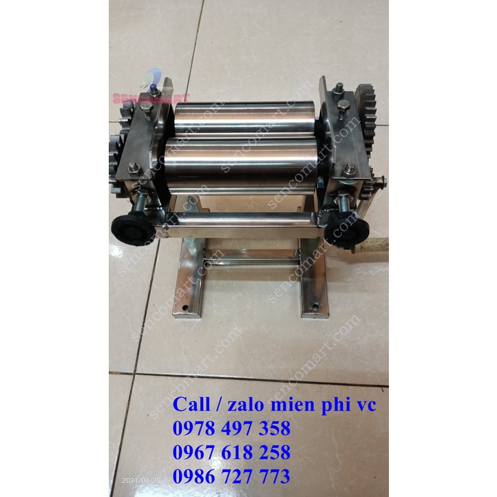 Máy ép mực khô, máy đánh mực khô thành bông cho nhà hàng tại sencomart