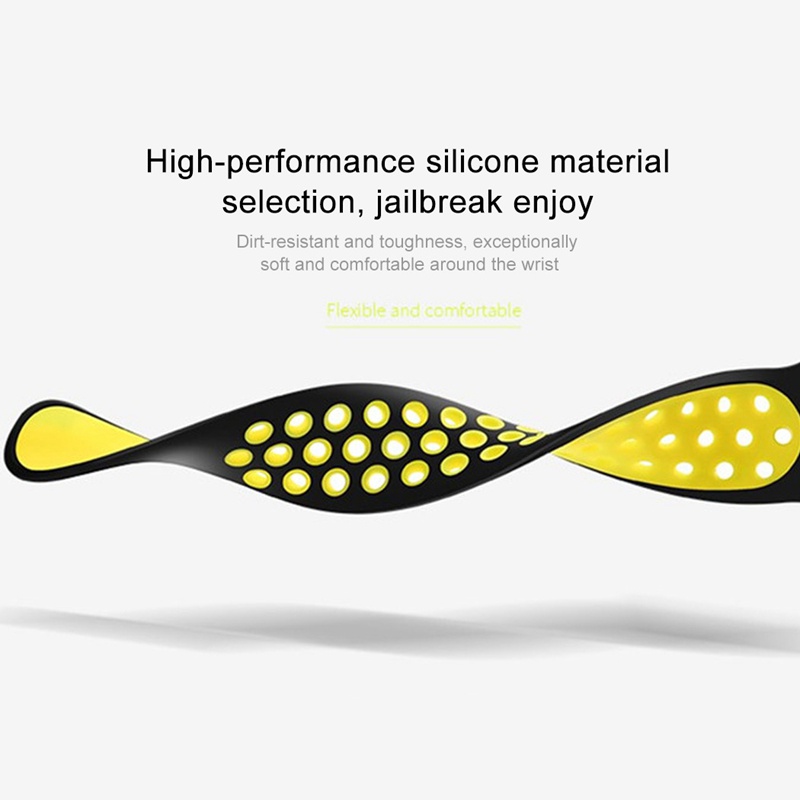 Dây đeo silicon mềm nhiều màu sắc cho đồng hồ thông minh Oppo watch 41mm 46mm