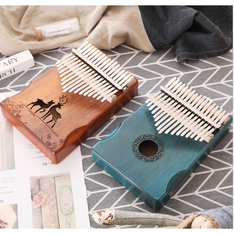 [BST SNK] Đàn kalimba 17 phím gỗ Gụ Mahogany SNK-250590