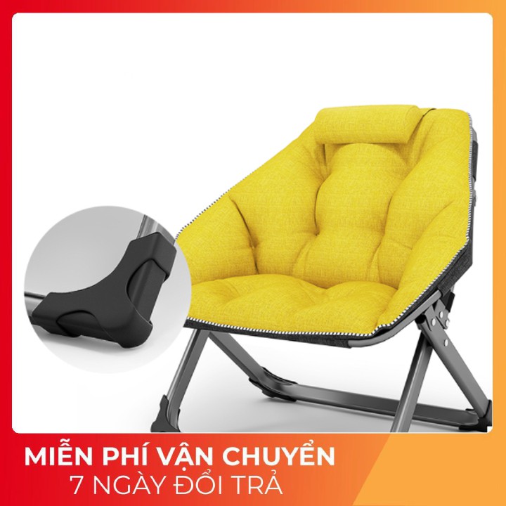 Ghế Sofa Thư Giãn 𝐅𝐑𝐄𝐄𝐒𝐇𝐈𝐏 Ghế Lười Gấp Gọn Cao Cấp