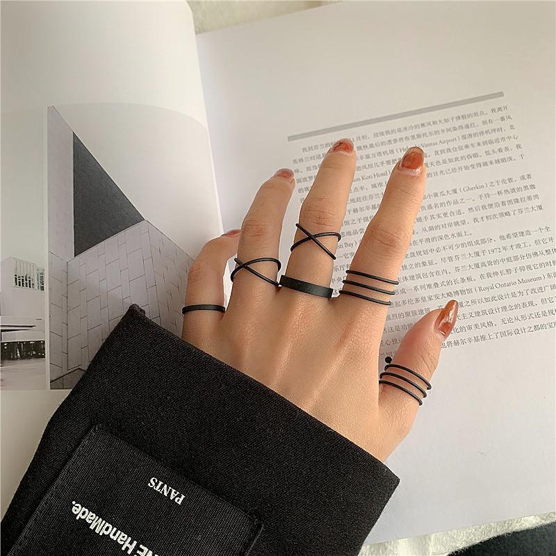 Bộ 6 nhẫn thời trang thanh lịch dành cho nữ