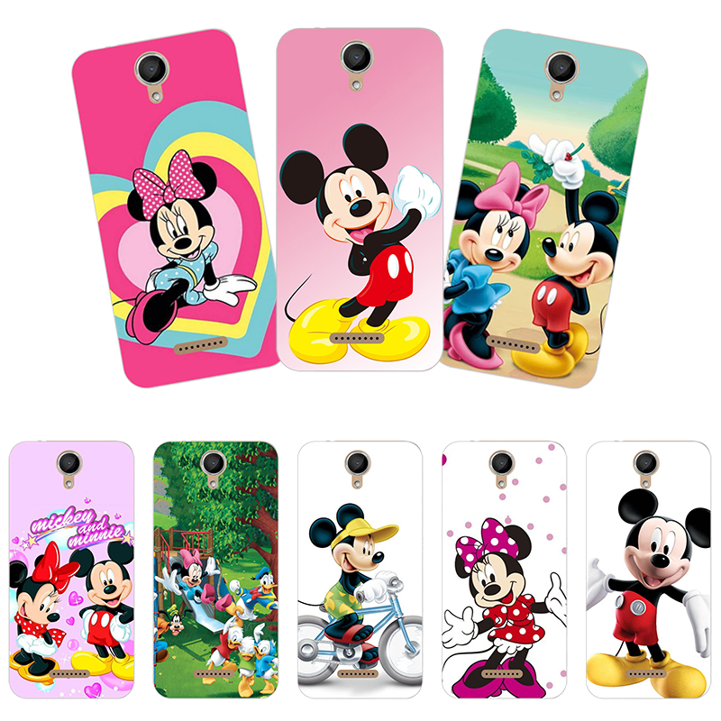 Silicone Ốp Điện Thoại Silicon In Hình Chuột Mickey Thời Trang Cho Wiko Jerry2 5.0 Inch Wiko Jerry 2