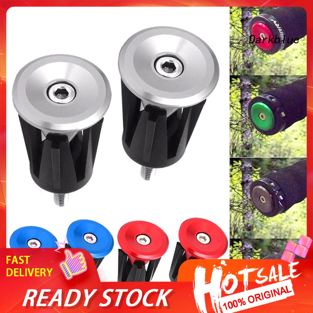 Set 2 Nắp Đậy Tay Nắm Xe Đạp Bằng Hợp Kim Nhôm