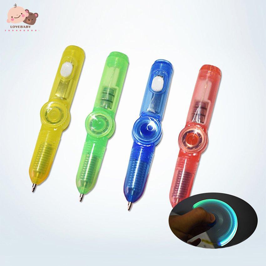 Bút bi quay có đèn led độc đáo thú vị dành cho học sinh