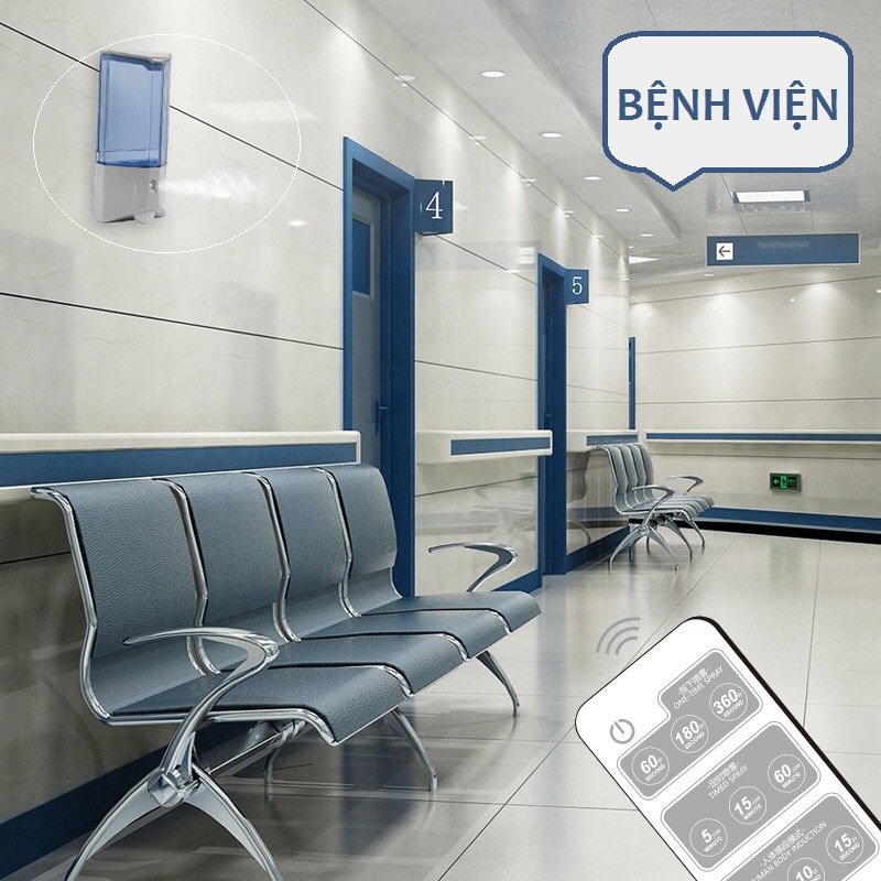 Máy phun sương tự động, Hộp xông tinh dầu cảm biến thân nhiệt thông minh