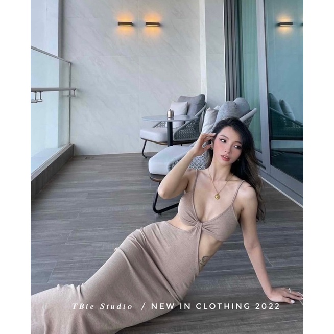 THUYBIESHOP | váy 2s thun hở lưng