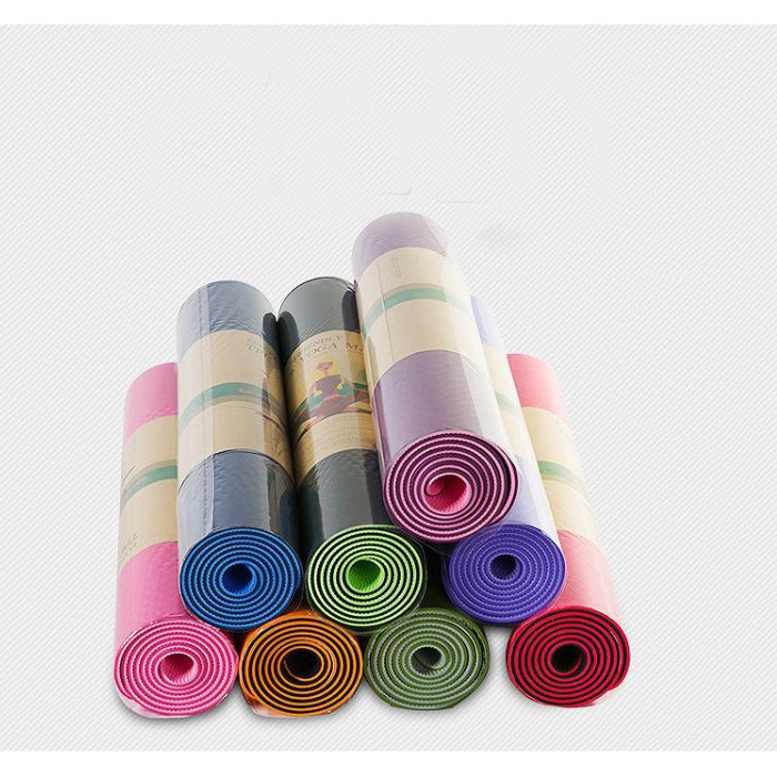 Thảm tập Yoga TPE Eco Friendly chính hãng dày 6mm