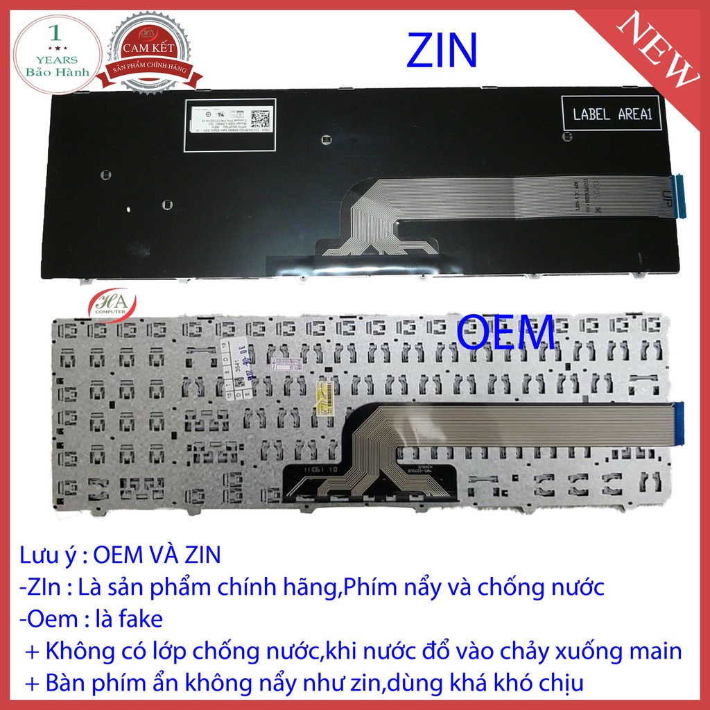 Bàn Phím Dell Latitude 3580