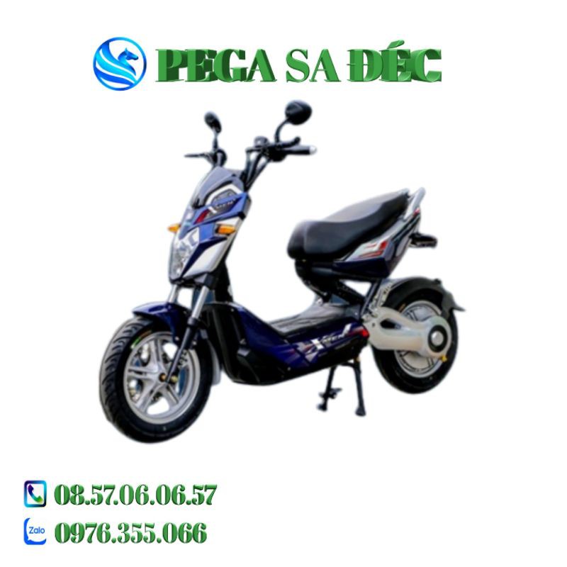 Xe điện Pega Xmen + Xanh