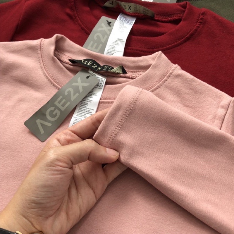 Áo Croptop dài tay AGE2X