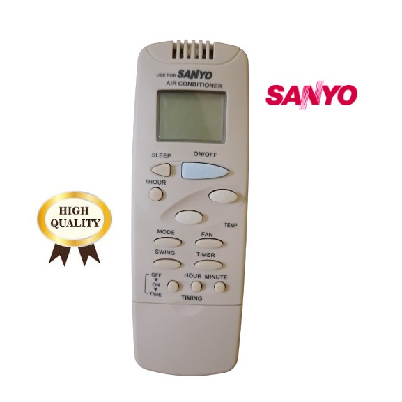 Điều khiển điều hòa Sanyo các dòng Sanyo SAP-KC 9000BTU 12000BTU 18000BTU 1 chiều 2 chiều Inverter - Hàng tốt