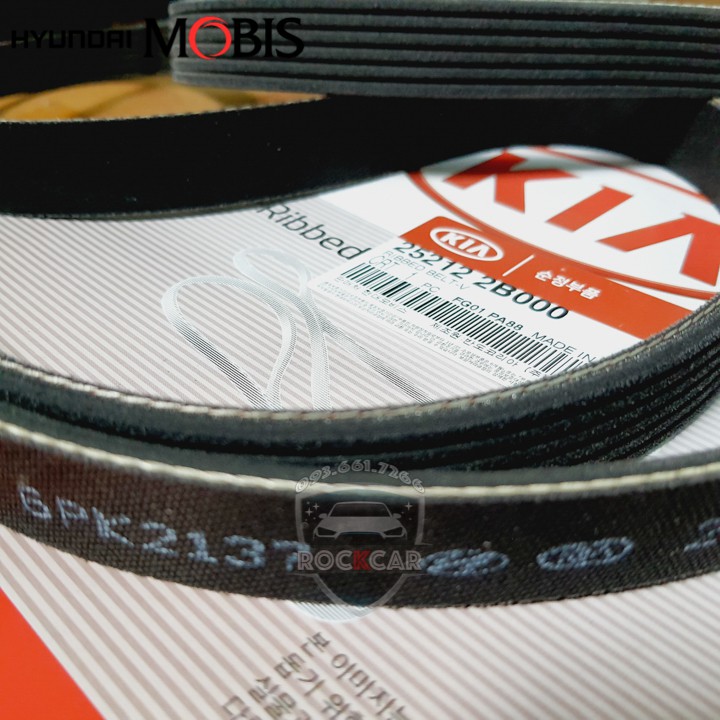 Dây Curoa Tổng 252122B000 chính hãng xe Kia Forte / Cerato 2007-2009, Kia Forte, Carens