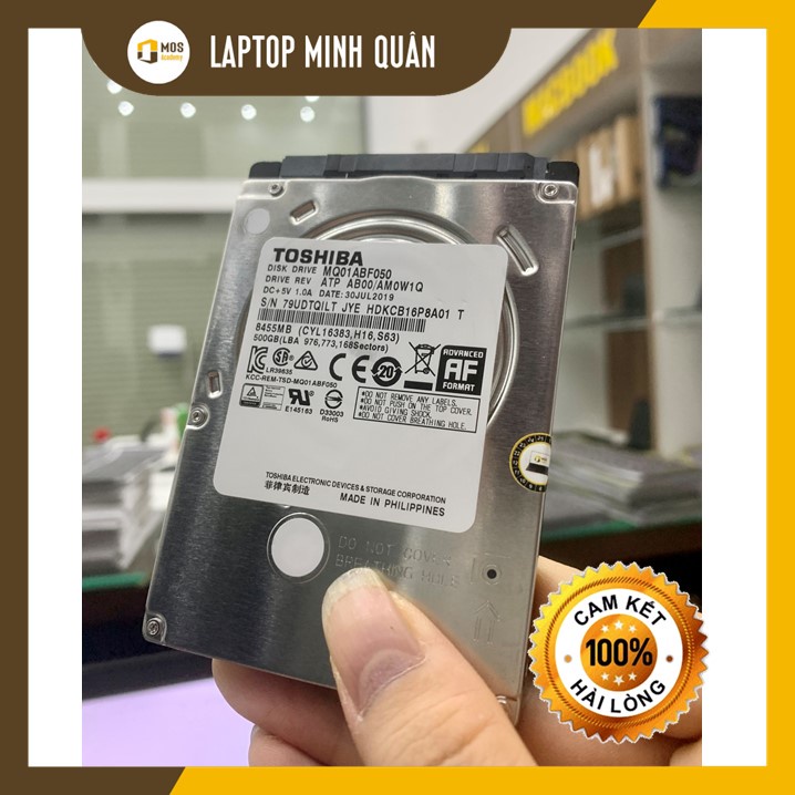 Ổ cứng Laptop 2.5 Inch HDD 500GB 5400/7200RPM