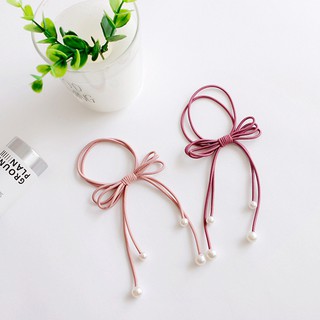 CH093 cột tóc nơ Handmade tone pastel