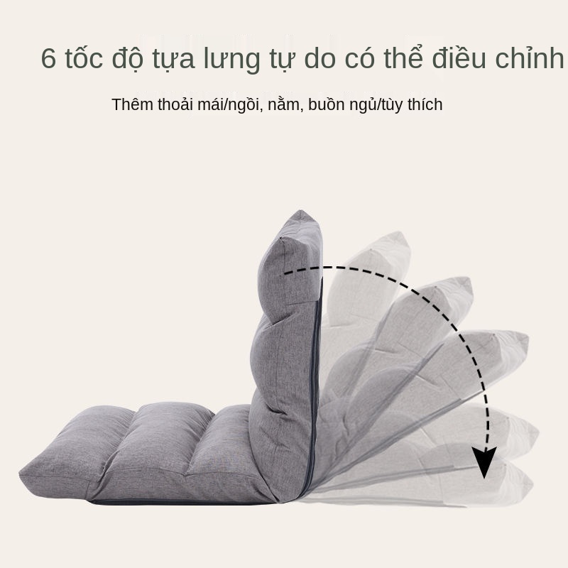 Ghế sofa lười tatami phòng ngủ ghế gấp đơn