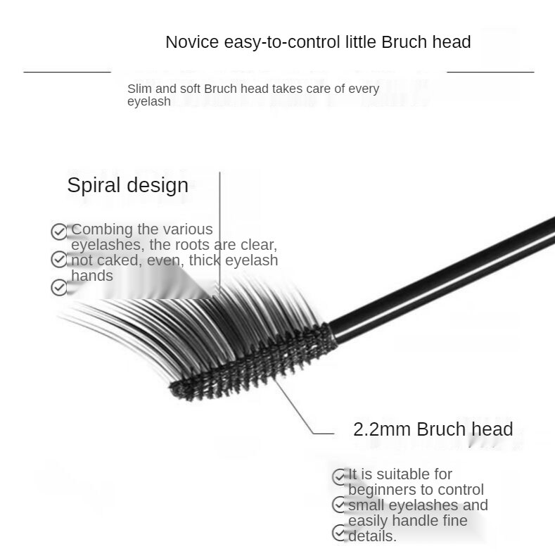 Mascara mỏng làm dài và cong mi tự nhiên chống nhòe chống nước cho người mới tập trang điểm | BigBuy360 - bigbuy360.vn