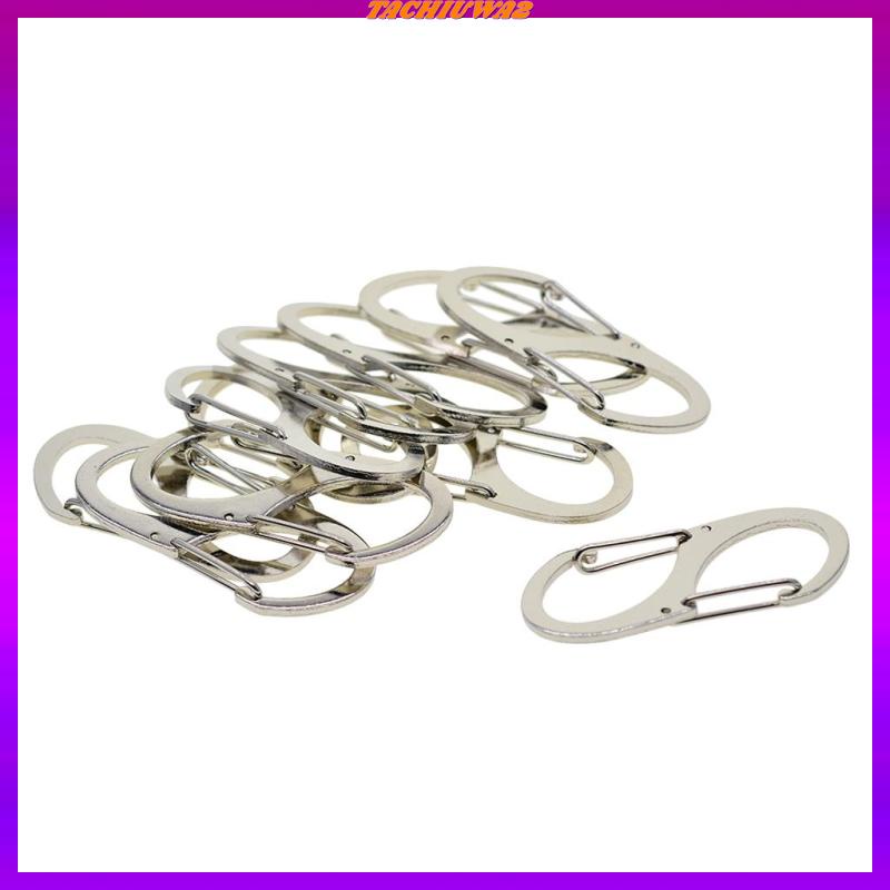 [Tachiuwa2] Set 10 Móc Khóa Bằng Thép Không Gỉ