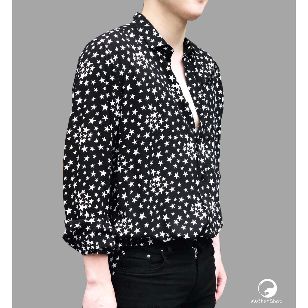 SLP SHIRT - Áo sơ mi Saint Laurent Star