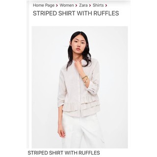 Áo somi cổ trụ zara dư xịn