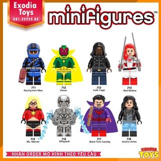 Bộ 8 minifigure nhân vật siêu anh hùng – X0173