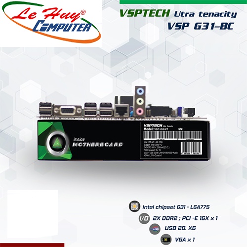 Mainboard VSPTECH G31-BC