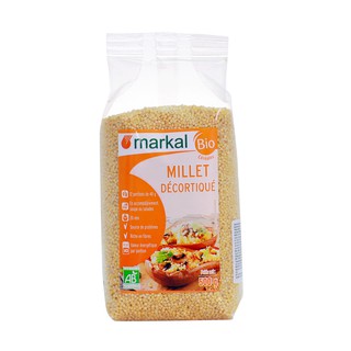 Hạt kê hữu cơ Markal đã bóc vỏ 500g (HSD 2021)