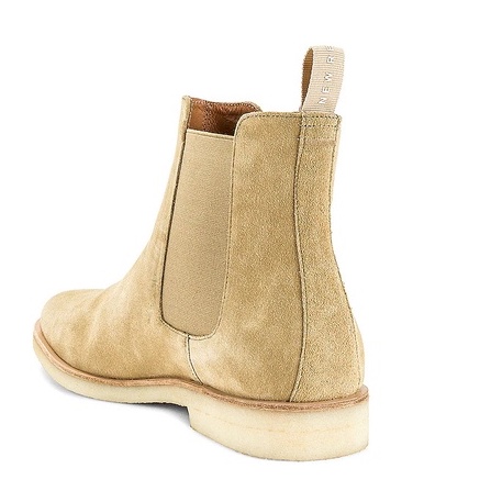 Chelsea boots thời trang nam màu tan chất liệu da lộn đế crepe tăng chiều cao 3.5cm | BigBuy360 - bigbuy360.vn