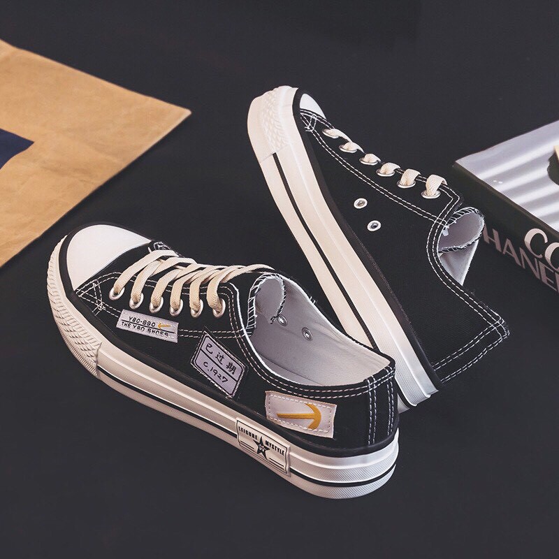 Giày nam - Giày vải nam cao cấp coonverserr đế siêu em chống trơn trượt