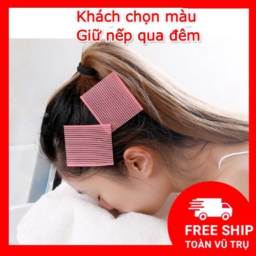 Miếng dán tóc mái 💖2 miếng💖 giữ tóc trang điểm tạo kiểu nếp tóc làm đẹp tóc màu xanh hồng đen