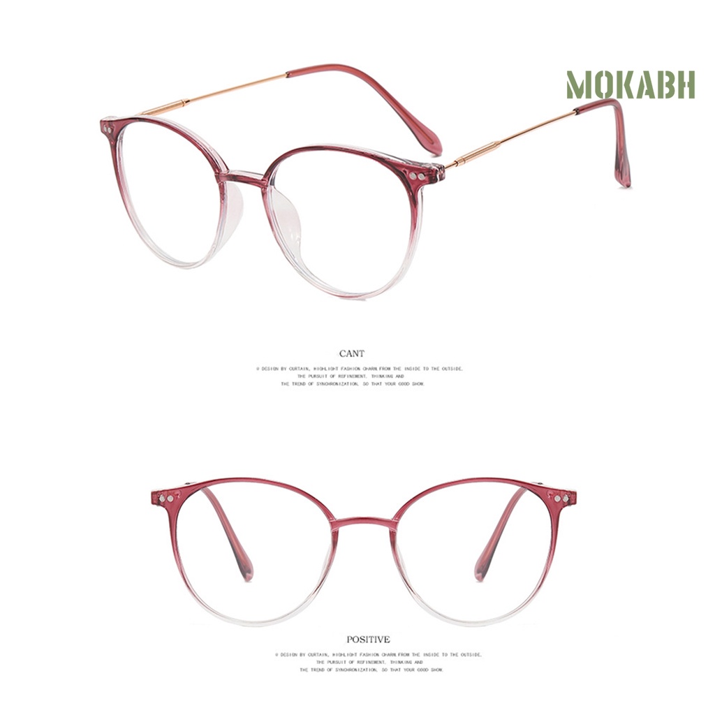 Kính Bảo Vệ Mắt Gọng Tròn Chống Ánh Sáng Xanh Siêu Nhẹ Chất Lượng Cao