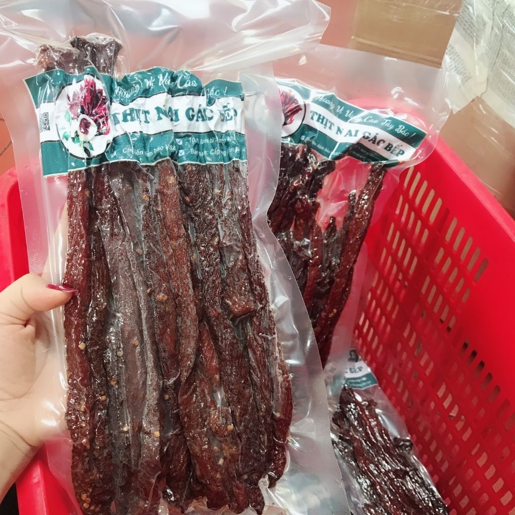 Thịt nai gác bếp Tây Bắc bao ngon chuẩn vị tặng Chẩm chéo | BigBuy360 - bigbuy360.vn