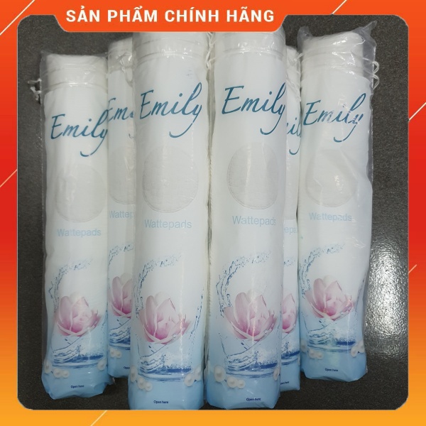 [HÀNG CHÍNH HÃNG] BÔNG TẨY TRANG EMILY ĐỨC 120 MIẾNG