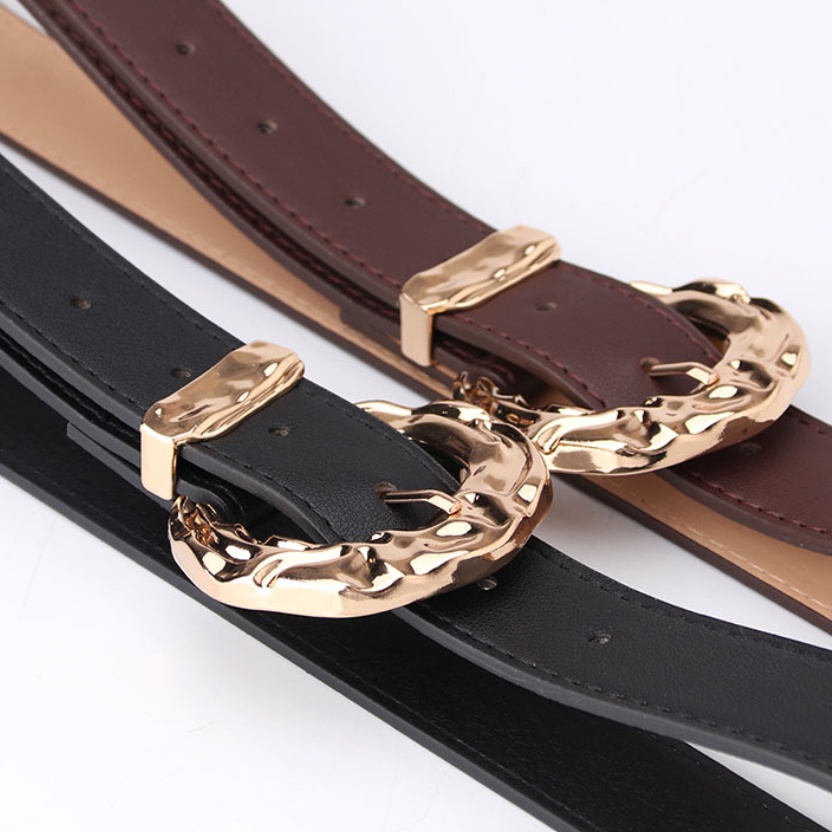 Thắt Lưng Nữ Bản To Thời Trang Âu Mỹ Cá Tính TL021 ShopMaySG Dây Nịt Nữ Da PU Khóa Kim Loại Bền Chắc For Jeans, Quần Âu