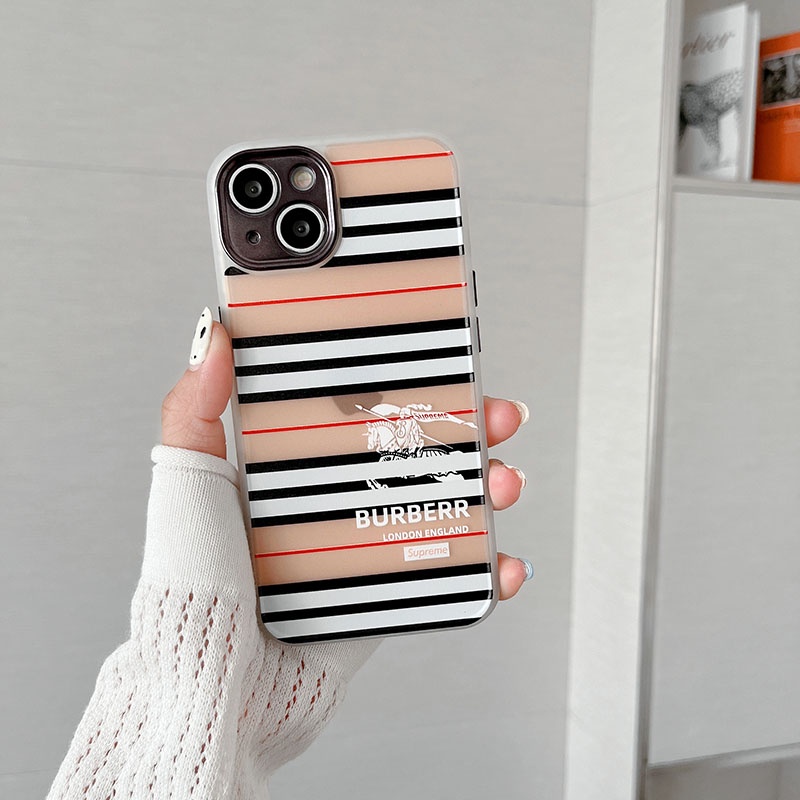 Ốp Điện Thoại In Logo Burberry Cho iphone 13 Pro Max i13 13pro 11 Pro Max i11 X XR Xs Max 7plus 8plus 12Pro 12 Pro Max
