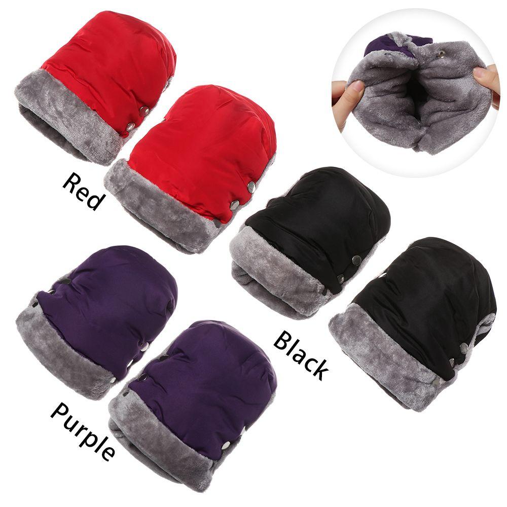 1 Găng Tay Dày Dặn Bảo Vệ Tay Cầm Xe Đẩy Em Bé